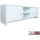 Hti-Living Thekla Lowboard 120 x 30 x 37,5 cm Weiß Spanplatte/Holzwerkstoff