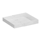 Teleskopschublade Schrankauszug Küchenschrank Organizer, Ausziehbare Schublade Küche Aufbewahrungsregale Mit Kleber, Gewürzregal Ausziehbarer Schrank Organizer,Breite Einstellbar,34-50B x 43T x 5H Cm
