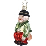 INGE-GLAS® Inge-glas Christbaumschmuck, Geldscheisser (1-tlg), Mundgeblasen handbemalt