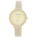 Excellanc Quarzuhr 1800264 Elegante Spangenuhr mit Metallarmband, modern