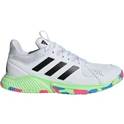 adidas Performance Court Flight Handballschuhe Damen 01F7 - ftwwht/cblack/grespa 44