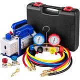 Vevor AC Vakuumpumpe Unterdruckpumpe Set 4,8 CFM 5PA 0–800PSI HVAC mit Koffer