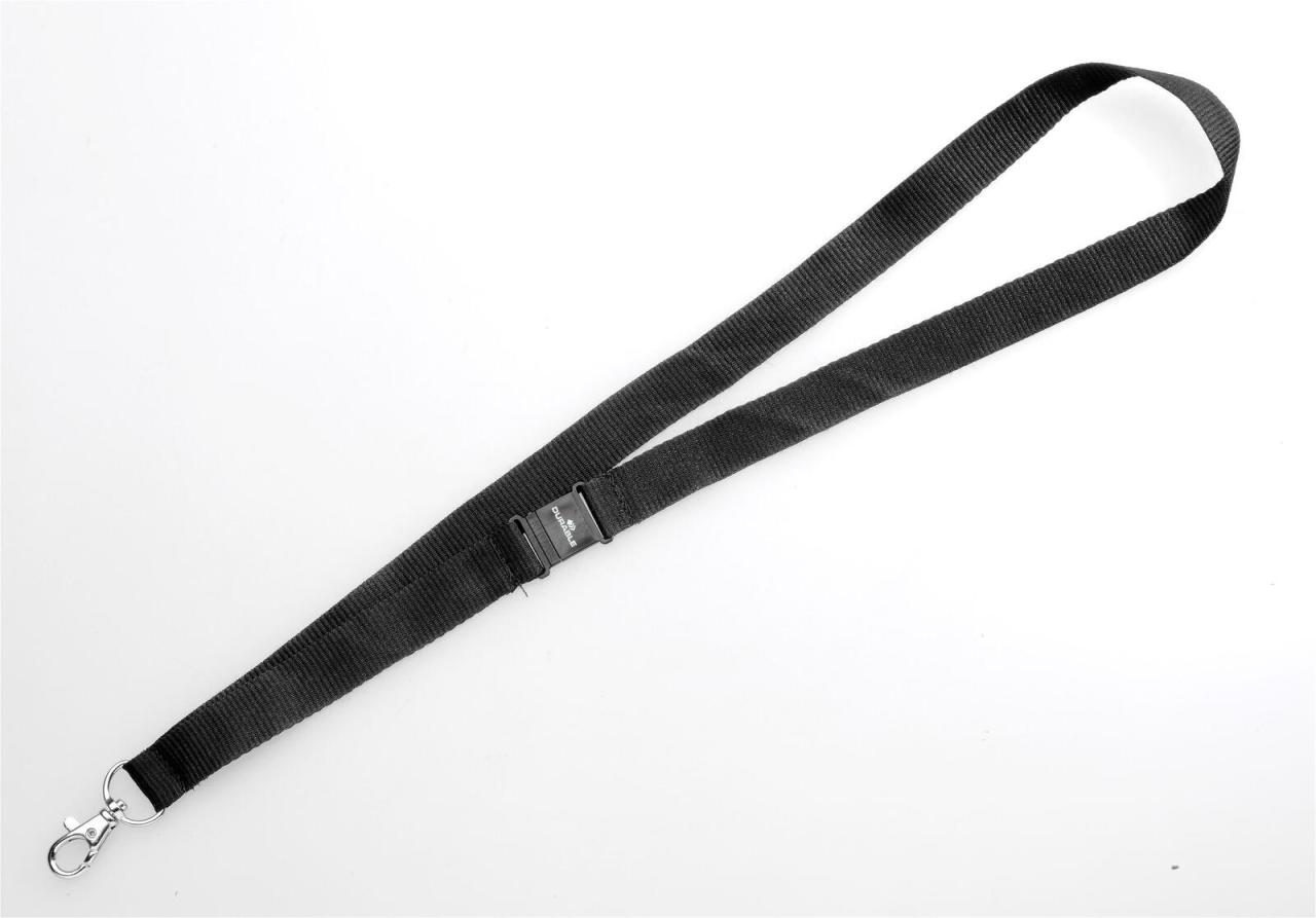 Preisvergleich Produktbild DURABLE Lanyards schwarz