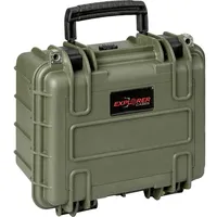 Explorer Cases 2717HL.G green with pick & pluck foam