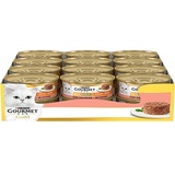 Purina Gourmet Gold-Törtchen mit Lachs, 24 Dosen mit je 85 g, 24 x 85 Stück