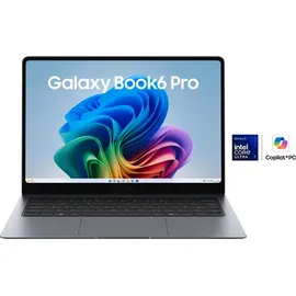 Samsung Galaxy Book6 Pro 14" Ultra 7 356H 32 GB RAM 512 GB SSD Win11 Pro Grau