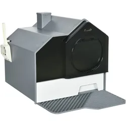 PawHut Katzentoilette Kunststoff, ABS