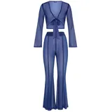 lscn by lascana Langarmshirt Blau 40