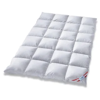 betten-traum-land Canada Außensteg Kassettendecke 100% Natur warme Winterdecke Daunendecke (135 x 200 cm)