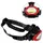 EAXUS Stirnlampe Rot/Schwarz