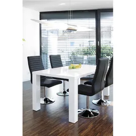 SalesFever Esszimmerstuhl 4er Set | schwarz