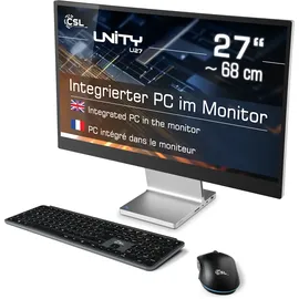 CSL All-in-One-PC Unity U27 2023 27" FHD IPS Intel Core i5-1235U 4,4 GHz 32 GB RAM 500 GB SSD Intel Iris Win 11