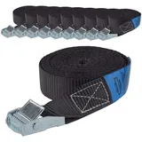 Trutzholm Spanngurte 10x 4 m 250 kg schwarz