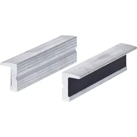 KS Tools Alu-Schraubstock-Schonbacken,Struktur,120mm