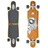 Apollo Longboard, Komplettboard mit Deck aus Bambus & Fiberglas, High-End Board mit ABEC 9 Kugellager, Flex 2 Longboards für Jugendliche und Erwachsene, Profi-Cruiser