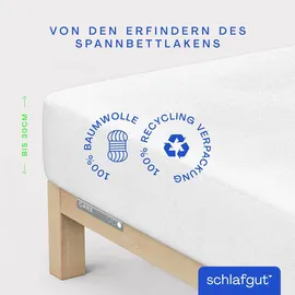 schlafgut Baselayer Pro Matratzenauflage 200 x 200 cm weiß