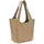 GUESS Schultertasche Calista 2 in 1 Tote Latte Logo