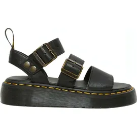 Dr. Martens Gryphon Quad Sandalen Black Pisa 38