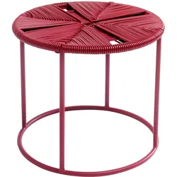 Acapulco Design - The Side Table, mesita, CDMX_3, burgunderrot