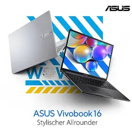Asus 16 Zoll Intel Core i9 270H 24 GB RAM 1 TB HDD Windows 11 Home Schwarz