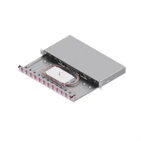 EasyLan LSB1B224 - 19'' LWL Spleißbox, 1HE, 12 Ports,