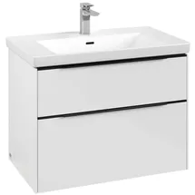 Villeroy & Boch V&B Waschtischunterschrank Subway 3.0 77,2x57,6x47,8cm, m LE/Gr vo b, Bri wh.