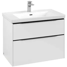 Villeroy & Boch V&B Waschtischunterschrank Subway 3.0 77,2x57,6x47,8cm, m LE/Gr vo b, Bri wh.