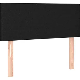 vidaXL Boxspringbett 100 x 200 cm Schwarz