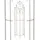 CLP Rankgitter Lavendel 200 x 53 cm Antik Braun