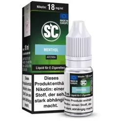 Menthol Liquid by SC 6mg / 10ml