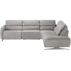 Musterring Ecksofa  MR260 ¦ grau ¦ Maße (cm): B: 281 H: 82 T: 248.0