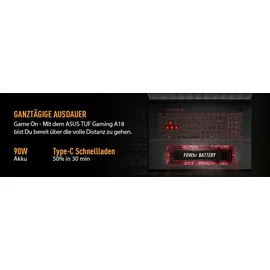 Asus TUF Gaming A18 AMD Ryzen 7 260 16 GB RAM 1 TB SSD RTX 5060 Win11 Home