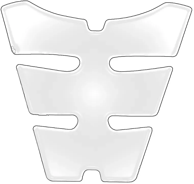 V PARTS Grote transparante BIHR tankbescherming