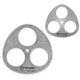 Petromax Dreibein Ring groß Ø 14,7 cm Edelstahl grau