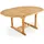ab:stil.art.moebel Gartentisch ausziehbar 120-170 x 0 x 75 cm Beige