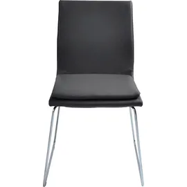 K+W Komfort & Wohnen Esszimmerstuhl "Creso", 50x88x55 cm, Leder Longlife Bronco: Metall, schwarz (nero), Küchenstühle (84960640-0)