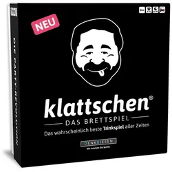 Denkriesen - klattschen® - Trinkspiel - DAS BRETTSPIEL - Das wahrscheinlich beste Trinkspiel aller Zeiten