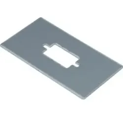 Hager GTVDM301 Montageplatte f. Geräteträger GTVD200/300 Datenmodul Video D-Sub9 12,8x21mm.Montageplatte zur Aufnahme von Daten-, Audio-, Video-,