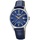 Festina Uhr Für Herren F20007/3 Swiss Made Silber Edelstahl Case BlauLeder Band