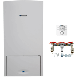 BOSCH/Junkers Gas-Brennwert-Therme Cerapur ZSB 24-4 C 23, 24 kW, CR100, Aufputz