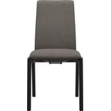 Stressless® Polsterstuhl Laurel, Low Back, Größe M, mit abgerundeten Beinen in Schwarz braun