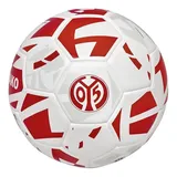 Jako Mainz 05 Ball River Größe 5 in weiß/rot weiß/rot