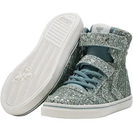 hummel Slimmer Stadil Glitter Sneaker Mädchen 7135 mineral blue 27