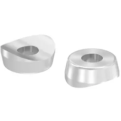 Ausgleichsstück für Rohr 33,7mm, Ø 18mm, mit Bohrung 7mm, V2A