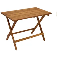 DEGAMO DANA Klapptisch 90 x 52 x 65 cm Braun