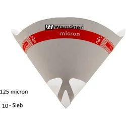 10 x WamSter Farbsieb Lacksieb Nylon 125 Mikron Basislack konventionell Klarlacke Uni-Decklacke
