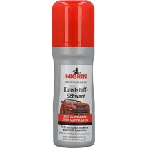 Nigrin Performance Kunststoff-Schwarz 75 ml