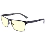 Gunnar Gaming- und Computerbrille - Pendleton, Slate Rahmen, Amber Linsen - Blaulichtfilter Brille, Premium Blaufilter, UV-Schutz,