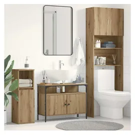 vidaXL Waschbeckenunterschrank 80 x 30 x 60 cm Braun