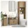 vidaXL Waschbeckenunterschrank 80 x 30 x 60 cm Braun